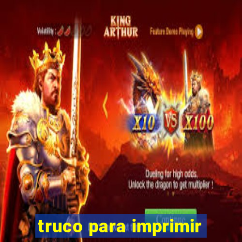 truco para imprimir